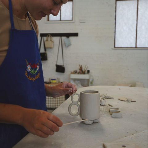 Clay & Sip at The Rumpus Room