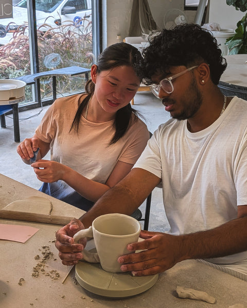 Clay & Sip at The Rumpus Room