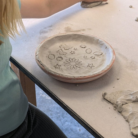 Make and Paint a Plate